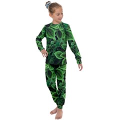 Shanghai Botanical Garden Kids  Long Sleeve Set  by Pakjumat