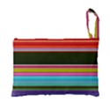 Horizontal Line Colorful Foldable Grocery Recycle Bag View3