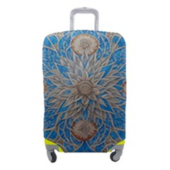 Flower Mandala Pattern Luggage Cover (small) by Pakjumat