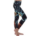 Organism Neon Science Kids  Lightweight Velour Classic Yoga Leggings View3