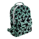 Orca Killer Whale Fish Flap Pocket Backpack (Small) View2