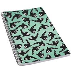 Orca Killer Whale Fish 5 5  X 8 5  Notebook by Pakjumat