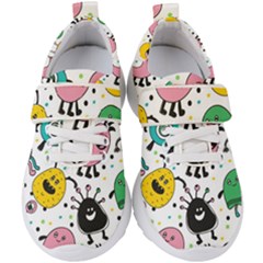 Funny Monster Pattern Kids  Velcro Strap Shoes by Pakjumat