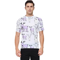 Cute Deers  Men s Short Sleeve Rash Guard by ConteMonfrey