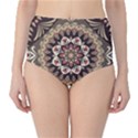 Seamless Pattern Floral Flower Classic High-Waist Bikini Bottoms View1