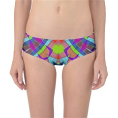 Farbenpracht Kaleidoscope Pattern Classic Bikini Bottoms by Hannah976