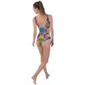Farbenpracht Kaleidoscope Pattern Side Cut Out Swimsuit View2