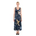 Space Theme Art Pattern Design Wallpaper Sleeveless Maxi Dress View1