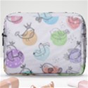 Cartoon Bird Cute Doodle Bird Make Up Pouch (Large) View1