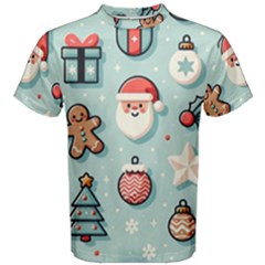 Christmas Decoration Angel Men s Cotton T-shirt by Apen