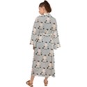 Zebra Wildlife Animal Mammal Maxi Kimono View2