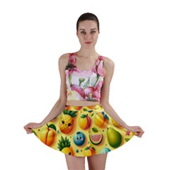 Fruits Fresh Sweet Pattern Mini Skirt by Ravend