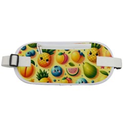 Fruits Fresh Sweet Pattern Rounded Waist Pouch by Ravend