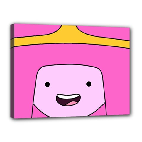 Adventure Time Princess Bubblegum Canvas 16  X 12  (stretched) by Sarkoni