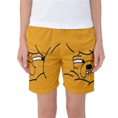 Adventure Time Jake The Dog Women s Basketball Shorts by Sarkoni