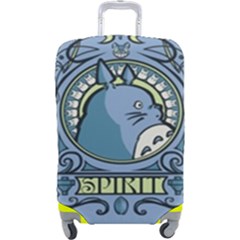 Drawing Illustration Anime Cartoon My Neighbor Totoro Luggage Cover (large) by Sarkoni