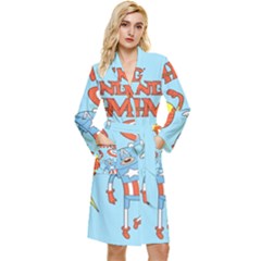 Adventure Time Avengers Age Of Ultron Long Sleeve Velvet Robe by Sarkoni