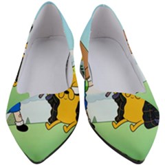 Adventure Time Finn And Jake Cartoon Network Parody Women s Block Heels  by Sarkoni