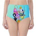 Adventure Time Cartoon Classic High-Waist Bikini Bottoms View1