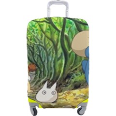 Anime My Neighbor Totoro Jungle Luggage Cover (large) by Sarkoni