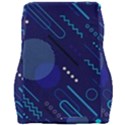 Classic Blue Background Abstract Style Car Seat Velour Cushion  View2