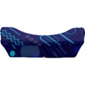 Classic Blue Background Abstract Style Car Seat Velour Cushion  View3