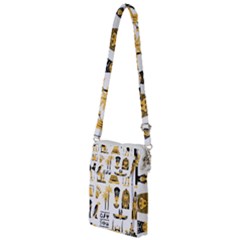 Egypt Symbols Decorative Icons Set Multi Function Travel Bag by Bedest