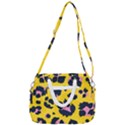 Leopard Print Seamless Pattern Rope Handles Shoulder Strap Bag View3