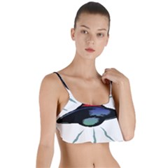 Alien Unidentified Flying Object Ufo Layered Top Bikini Top  by Sarkoni