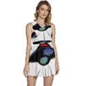 Alien Unidentified Flying Object Ufo Sleeveless High Waist Mini Dress View1