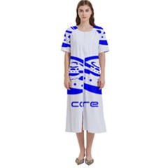 Unidentified Flying Object Ufo Alien We Are Coming Women s Cotton Short Sleeve Night Gown by Sarkoni