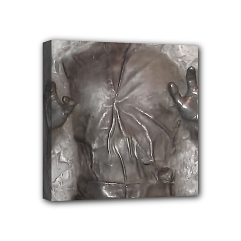 Han Solo In Carbonite Mini Canvas 4  X 4  (stretched) by Sarkoni