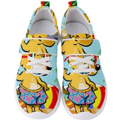 Beach Chihuahua Dog Pet Animal Men s Velcro Strap Shoes by Sarkoni