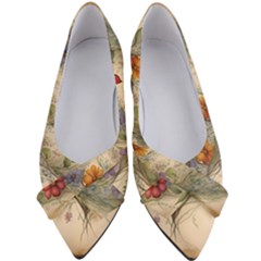 Heart Flowers Plant Women s Bow Heels by Bedest