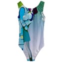 Astronaut Kiss Space Baby Kids  Cut-Out Back One Piece Swimsuit View1