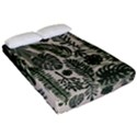 Plants Leaves Boho Botany Foliage Fitted Sheet (California King Size) View2