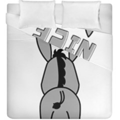 Donkey Ass Funny Nice Cute Floppy Duvet Cover Double Side (king Size) by Sarkoni