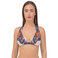 Gorilla Ape Zoo Mammal Usa Double Strap Halter Bikini Top by Sarkoni