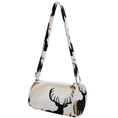 Deer Wildlife Nature Mini Cylinder Bag by Sarkoni