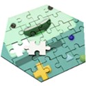 Bmo Adventure Time Wooden Puzzle Hexagon View3