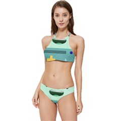 Bmo Adventure Time Banded Triangle Bikini Set by Bedest