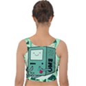 Adventure Time Bmo Velvet Crop Top View2