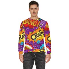 Crash Bang Adventure Time Art Boom Graffiti Men s Fleece Sweatshirt by Bedest