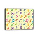 Seamless Pattern Musical Note Doodle Symbol Mini Canvas 7  x 5  (Stretched) View1