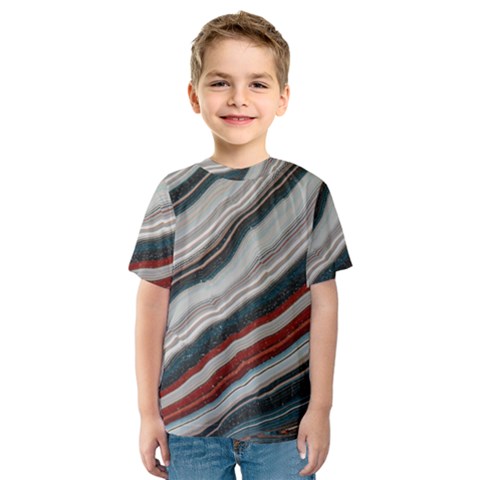 Dessert Road  pattern  All Over Print Design Kids  Sport Mesh T-shirt by coffeus