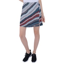 Dessert Road  pattern  All Over Print Design Tennis Skirt by coffeus