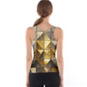 Golden Mosaic Tiles  Women s Basic Tank Top View2