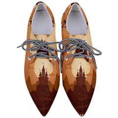 Beautiful Castle Pointed Oxford Shoes by Hannah976