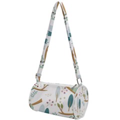 Pattern Sloth Woodland Mini Cylinder Bag by Hannah976