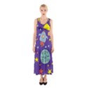 Card With Lovely Planets Sleeveless Maxi Dress View1